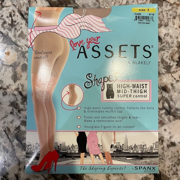 SPANX High Waist Mid Thigh Super Control Shaper Nude Size 2 Brand New - Picture 1 of 4
